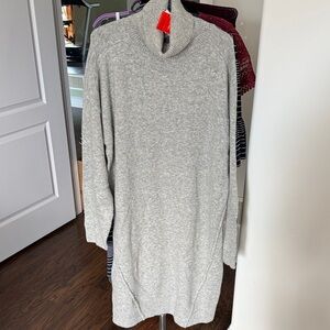 Gray Turtleneck Sweater Dress NWT- , Women